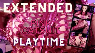 Extended Pink Catsuit Playtime