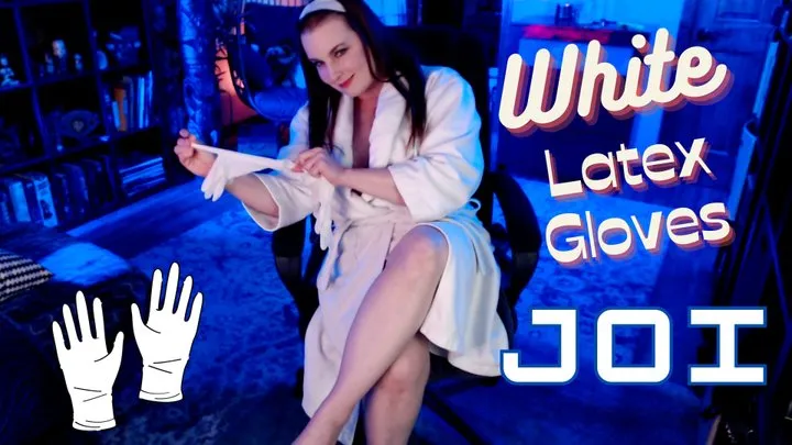 White Latex Gloves JOI