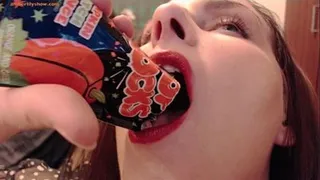 AmberLily Takes Some Pumpkin Pop Rocks In The Mouth