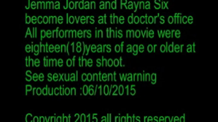 Jemma Jordan and Rayna Six clip one 3 Lesbian Lovers