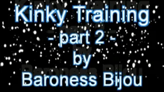 Kinky Training M - Part 2