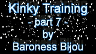 Kinky Training M - Part 7