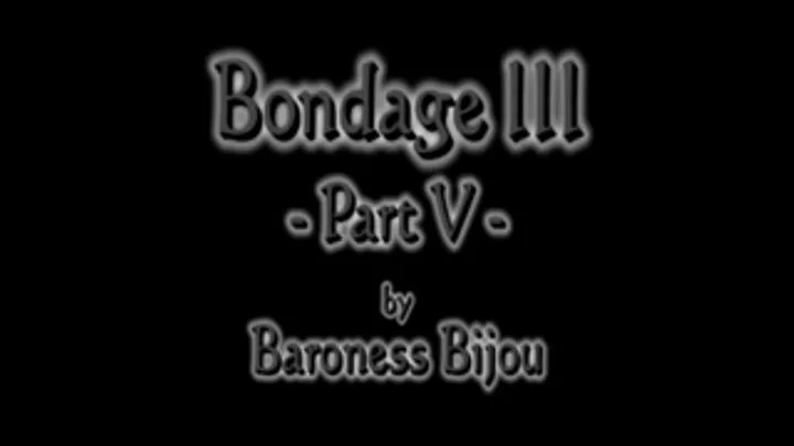 Bondage 3 - Part 5