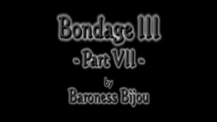 Bondage 3 - Part 7