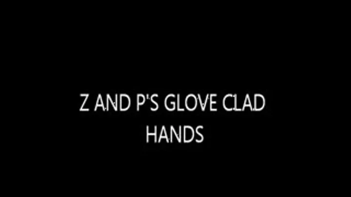 Z & P'S GLOVE CLAD HANDS