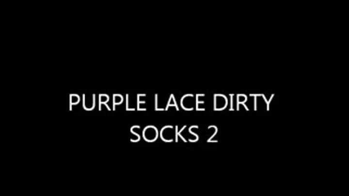 PURPLE LACE DIRTY SOCKS 2