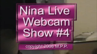 Nina Live Webcam Show #4