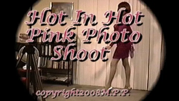 Hot In Hot Pink Photo Shoot