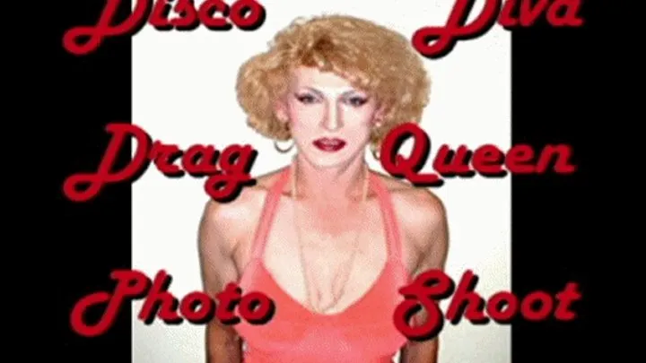 Disco Diva Drag Queen Photo Shoot