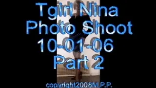 Tgirl Nina Photo Shoot 10-01-06 Part 2