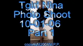 Tgirl Nina Photo Shoot 10-01-06 Part 1