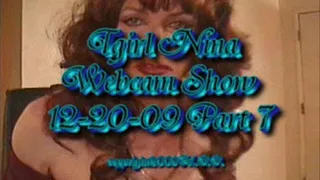 Tgirl Nina Webcam Show 12-20-09 Part 7