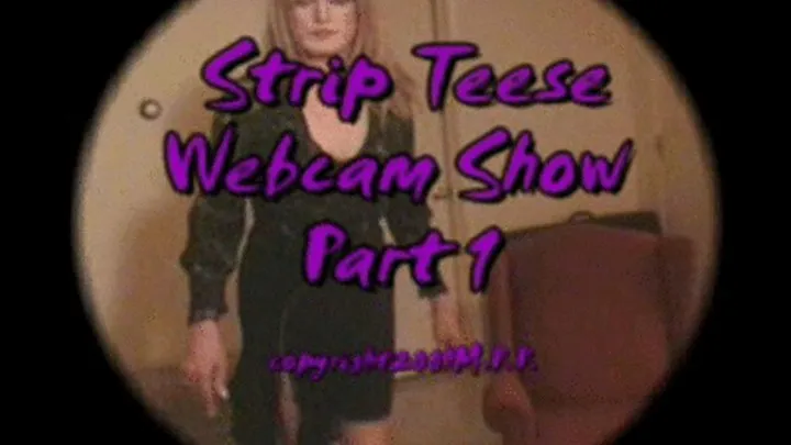 Strip Teese Webcam Show Part 1