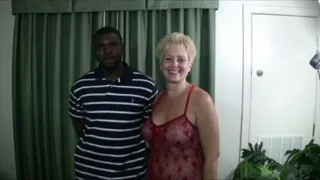 Mature Tracy And Girlfriend Dee Sucks Young Big Black Cock Till He Cums On Their Faces!