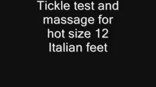 massage and tickle test for mauro