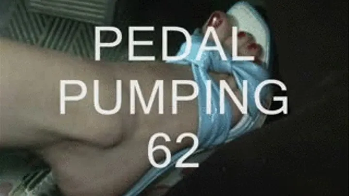 BLUE STRAPPED PEDAL PUMPING