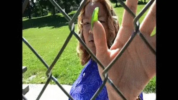 GREEN NAILS,THE CAPRI120 AND THE FENCE CAN'T SAVE YOU