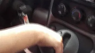 driving with long nails