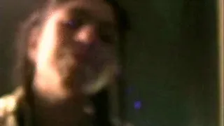 blunt smoking hippy chick with braids in her hair..fast upload version in