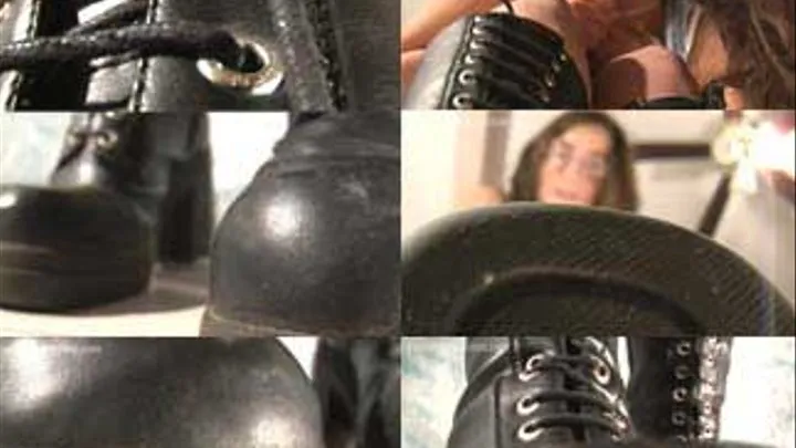 Heathers Shrunken Boot Slave POV