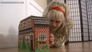 Cake - Playtime With A Knitted Dollhouse