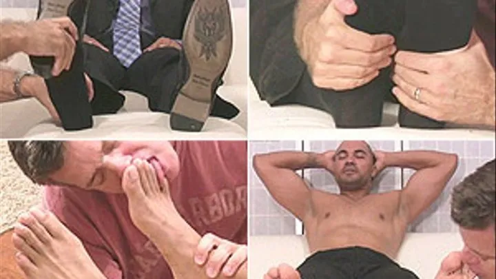 COCKY BOSS KOBE DEMANDS FOOT WORSHIP