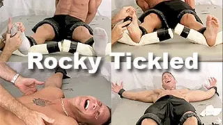 Wrestler Rocky Tickled