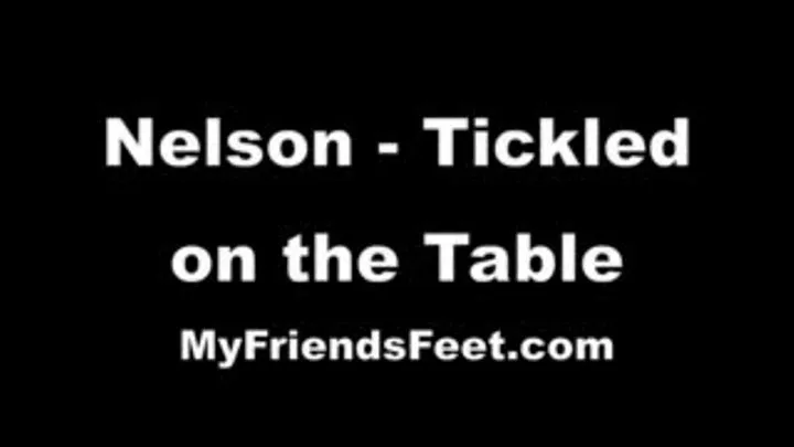 Bodybuilder on the Tickle Table