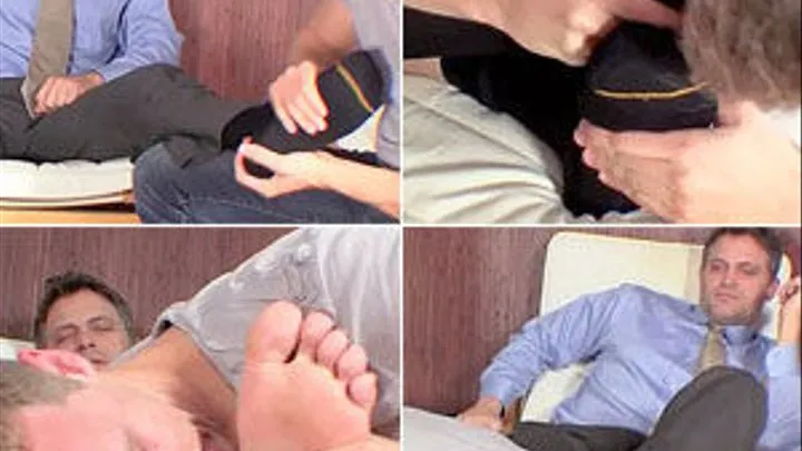 THE DEAN MAKES A STUDENT WORSHIP HIS SOCKS & FEET