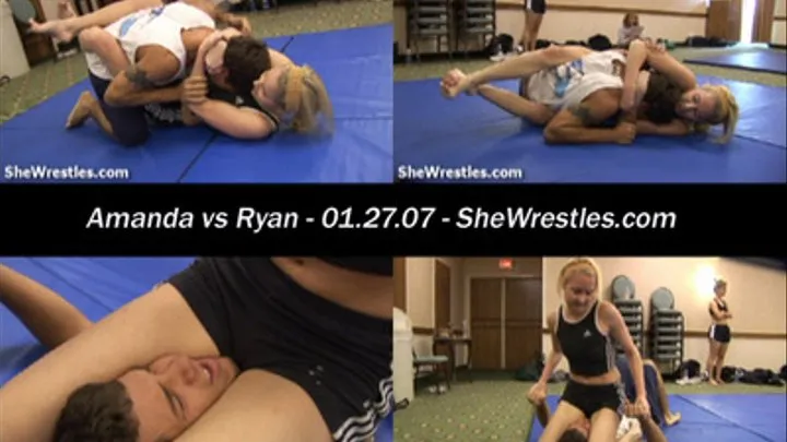 SW-18 - Amanda vs Ryan - Sexy Boy Beater