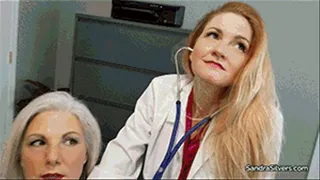 Dreamy Date at the Doctor's Office for Medical MILF Practitioner & Purloined Patient Girl Girl Fingering & Oral Orgasms in Bondage Extravaganza! #2508