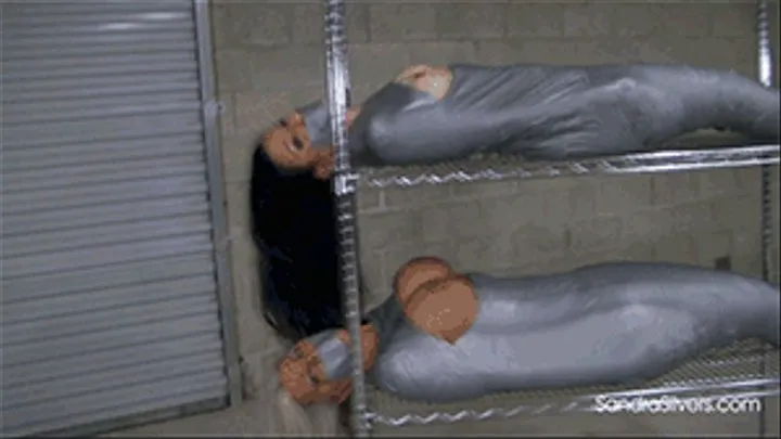 Two Completely Mummified MILFs, Stacked, Racked and Ready for Delivery! #2052