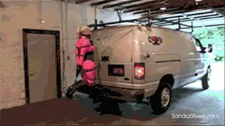 Extreme Bondage Orgasm as Sandra is Bound TO, not in, a Van and Taken for a Ride! #1626