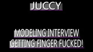 Ebony Model Juccy Gets Her Tight Pussy Finger Fucked! - IPOD VERSION