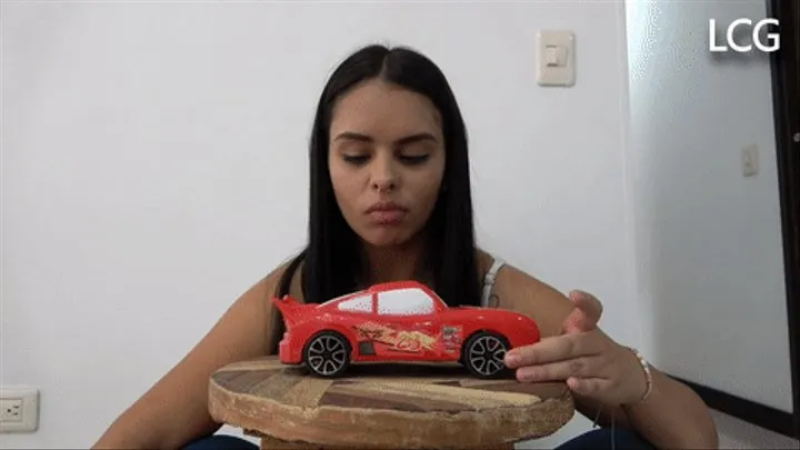 Gina Crushes Lightning McQueen