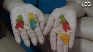 Dino Gummies For Indecent Bella And Karin