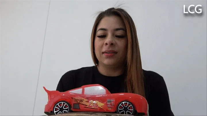 Pamela Feels Good Destroying Lighting McQueen