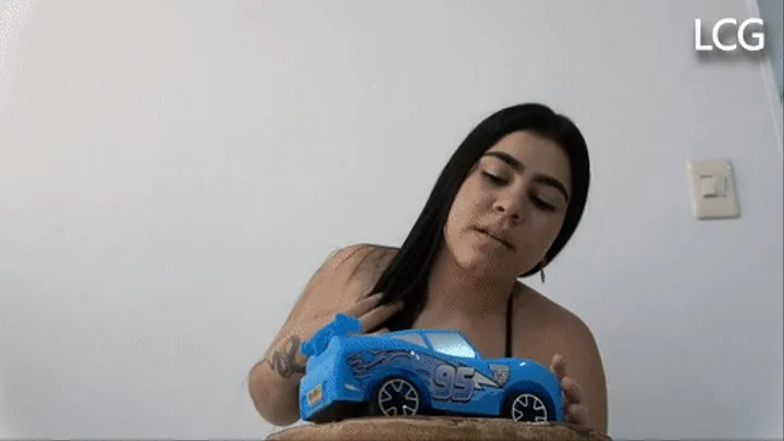Alison Humiliates And Crushes Blue Lightning McQueen