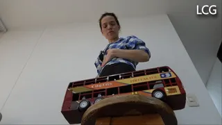 Marisa Destroys Two Floor Bus