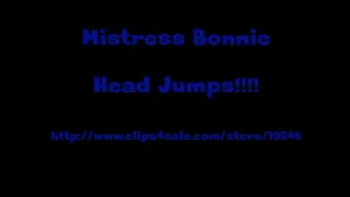 Mistress Bonnie jumps