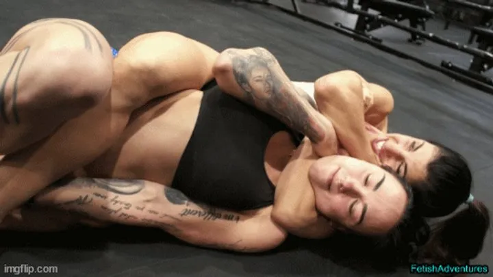 Female Wrestling - Bianca vs Milana