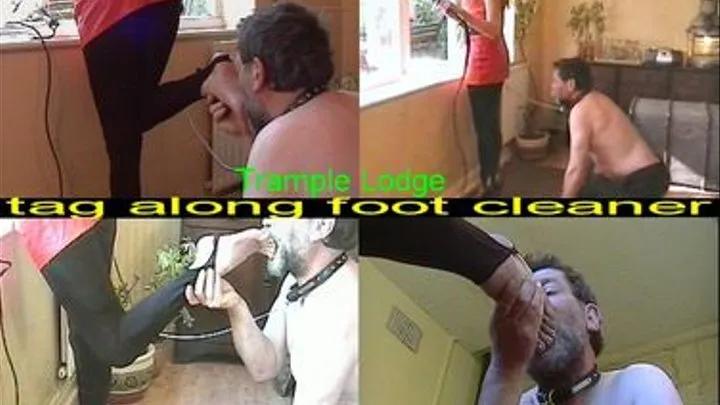 tag along foot cleaner