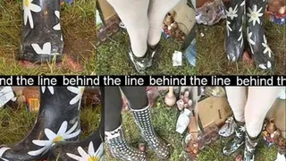 behind the line