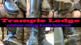 restless riding boots footrest