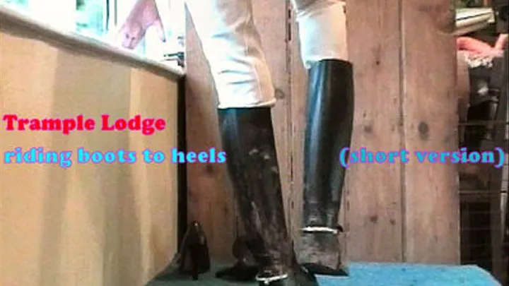 riding boots to heels (short version)