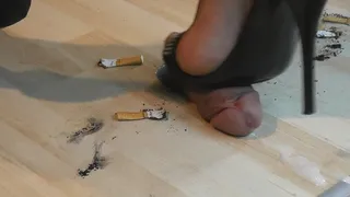 Cum on my crushed cigs