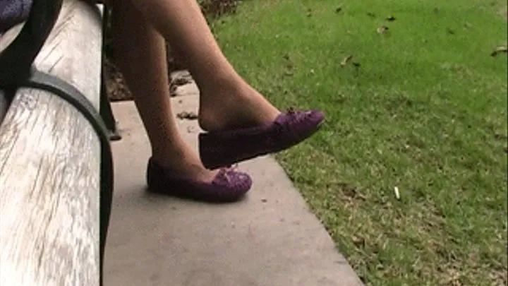 Moccasins & nylons ~ Shoeplay