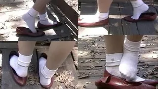 Shoeplay in the leaves ~ Part 1 of 2