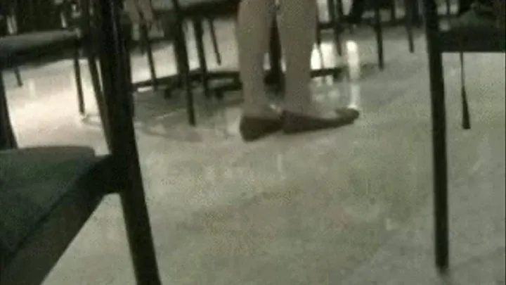 Brown flats barelegged ~ Food court 1