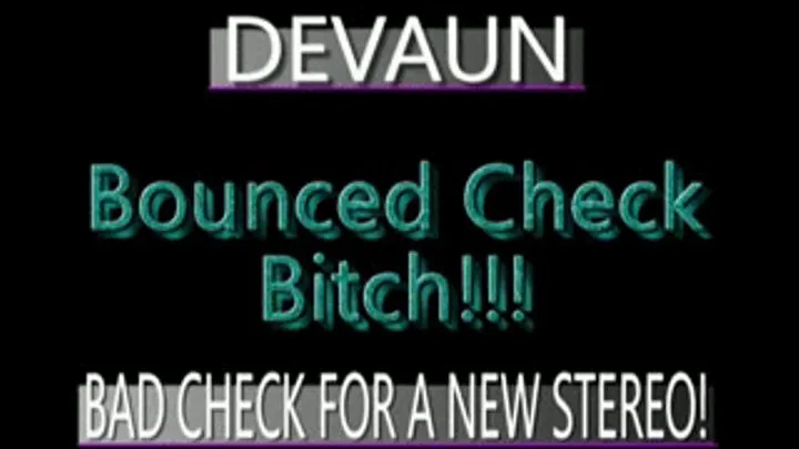 Skinny Devaun Gets Her Twat Split!